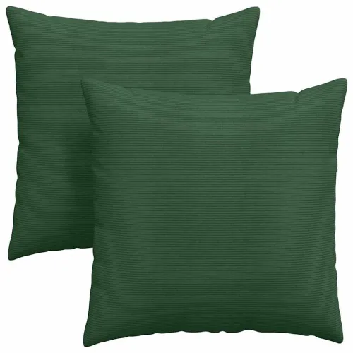Jastučići za sofu 2 kom. Kordura tekstil Tamnozelena 60 x 60 cm - Tamnozelena 60 x 60 cm Cijena