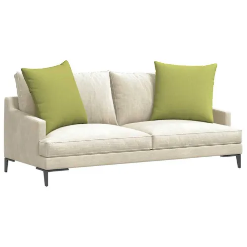 Jastučići za sofu 2 kom. tkanina Svijetlo zelena 80 x 80 cm - Svijetlo zelena 80 x 80 cm Cijena