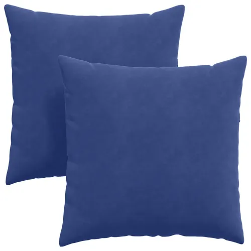 Jastučići za sofu 2 pcs Policijska plava 80 x 80 cm - Policijska plava 80 x 80 cm Cijena
