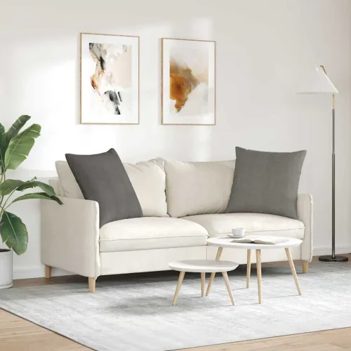 Jastučići za sofu 2 pcs Svijetlo siva 80 x 80 cm - Svjetlosiva 80 x 80 cm Cijena