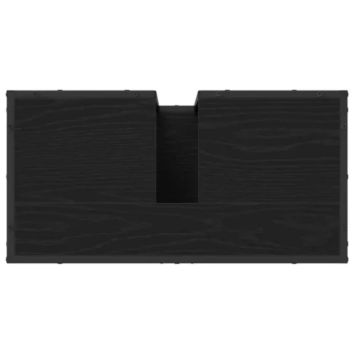 Kupaonski ormarić za sudoper Crni hrast 65 x 33 x 60 cm - Crni hrast Cijena
