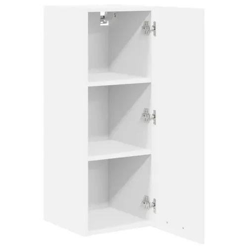 Viseći ormarić 2 kom. Bijelo Konstruirano drvo - Bijela 2x viseća vitrina (1 vrata) 30 cm široka 80 cm visoka Cijena