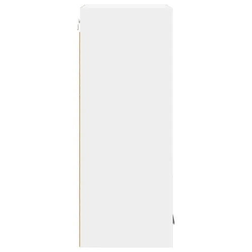 Viseći ormarić Bijelo 40 x 31 x 80 cm Konstruirano drvo - Bijeli 1x viseći ormar (1 vrata) 40 cm širok 80 cm visok Cijena