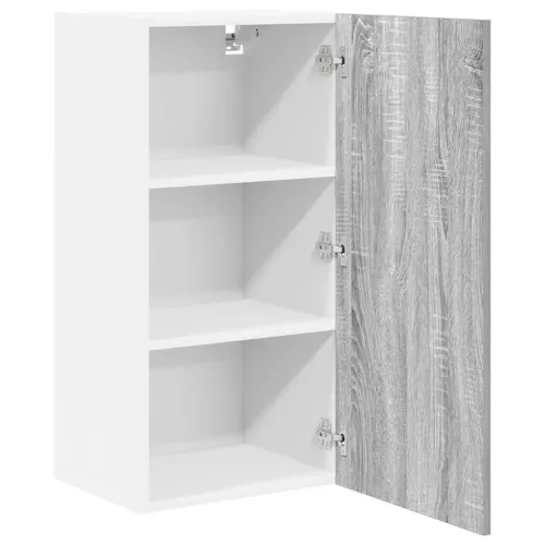 Viseći ormarić Siva Sonoma i bijela 40 x 31 x 80 cm - Sivi Sonoma 1x viseći ormar (1 vrata) 40 cm širok 80 cm visok Cijena