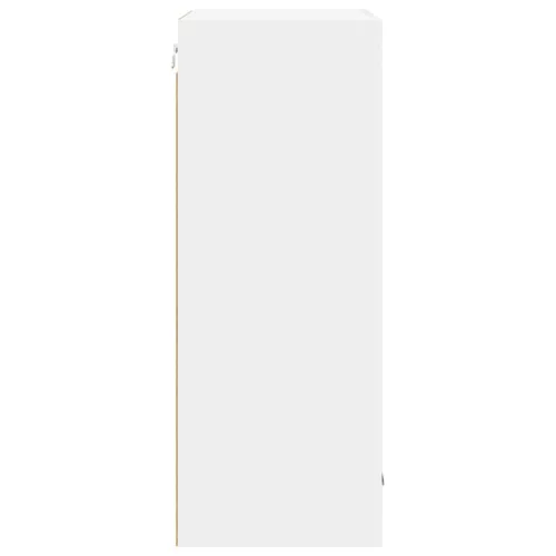 Viseći ormarić Bijelo 50 x 31 x 80 cm Konstruirano drvo - Bijeli 1x viseća vitrina (1 vrata) 50 cm široka 80 cm visoka Cijena