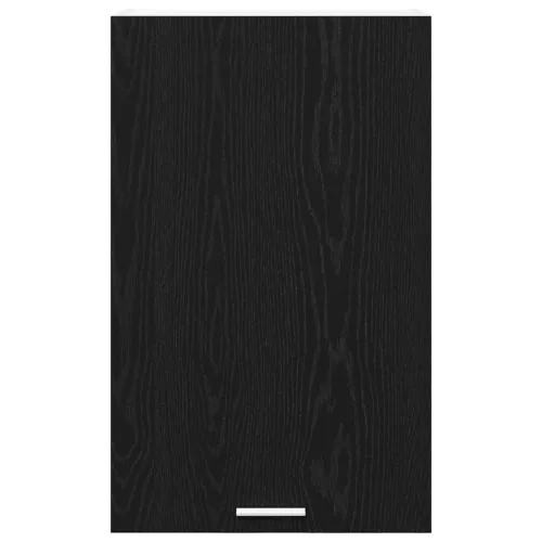 Viseći ormarić Crni hrast i bijela 50 x 31 x 80 cm - Crni hrast 1x viseća vitrina (1 vrata) 50 cm široka 80 cm visoka Cijena