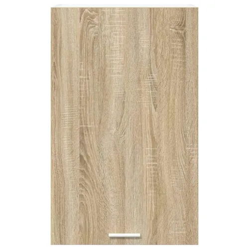 Viseći ormarić Sonoma hrast i bijela 50 x 31 x 80 cm - sonoma hrast 1x viseća vitrina (1 vrata) 50 cm široka 80 cm visoka Cijena