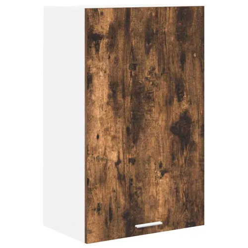Viseći ormarić Dimljeni hrast i bijela 50 x 31 x 80 cm - Dimljeni hrast 1x viseća vitrina (1 vrata) 50 cm široka 80 cm visoka Cijena