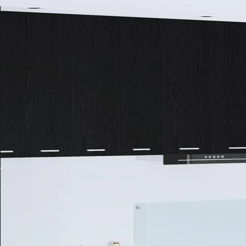Viseći ormarić Crni hrast 60 x 31 x 80 cm Konstruirano drvo - Crni hrast 1x viseći ormarić (2 vrata) 60 cm širine 80 cm visine Cijena