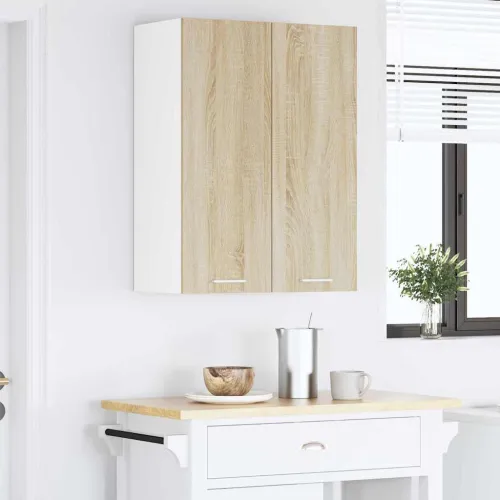 Viseći ormarić Sonoma hrast 60 x 31 x 80 cm Konstruirano drvo - Hrast sonoma 1x viseći ormarić (2 vrata) 60 cm širine 80 cm visi Cijena