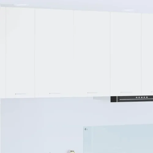 Viseći ormarić Bijelo 80 x 31 x 80 cm Konstruirano drvo - Bijela 1x viseći ormar (2 vrata) 80 cm širok 80 cm visok Cijena