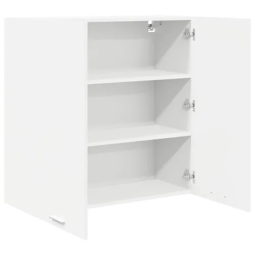 Viseći ormarić Bijelo 80 x 31 x 80 cm Konstruirano drvo - Bijela 1x viseći ormar (2 vrata) 80 cm širok 80 cm visok Cijena
