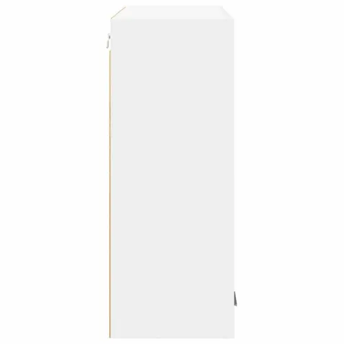 Viseći ormarić Bijelo 80 x 31 x 80 cm Konstruirano drvo - Bijela 1x viseći ormar (2 vrata) 80 cm širok 80 cm visok Cijena