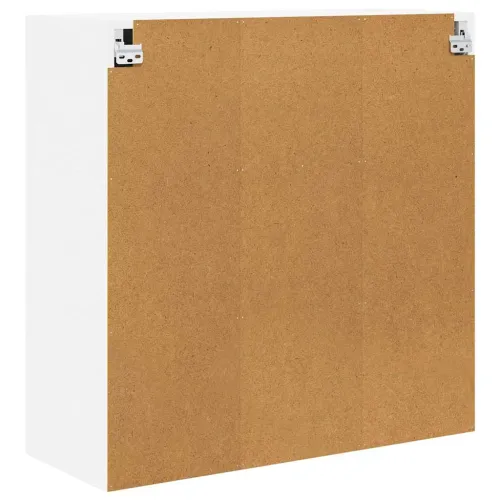 Viseći ormarić Bijelo 80 x 31 x 80 cm Konstruirano drvo - Bijela 1x viseći ormar (2 vrata) 80 cm širok 80 cm visok Cijena