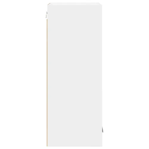 Viseći ormarić 2 kom. Bijelo Konstruirano drvo - Bijela 2x viseći stakleni ormarić (1 vrata) 40 cm širine 80 cm visine Cijena