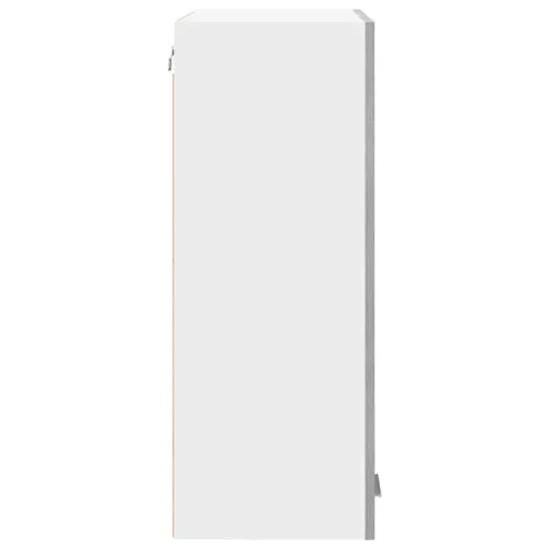 Viseći ormarić Siva Sonoma 60 x 31 x 80 cm Konstruirano drvo - Sivi Sonoma 1x viseći stakleni ormar (2 vrata) 60 cm širok 80 cm  Cijena