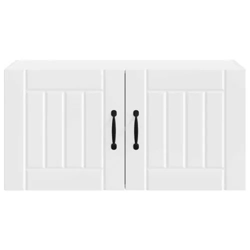 Ormar za Zid LUCCA Bijela 80 x 31 x 40 cm Konstruirano drvo - Bijela 1x ormarić za zid (2 vrata) 80 cm širok 40 cm visok Cijena
