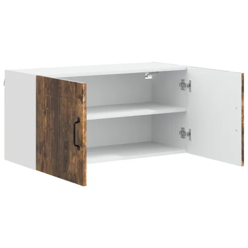 Ormar za Zid LUCCA Dimljeni hrast 80 x 31 x 40 cm - Dimljeni hrast 80 x 31 x 40 cm 1 x zidni ormarić (2 vrata) Cijena