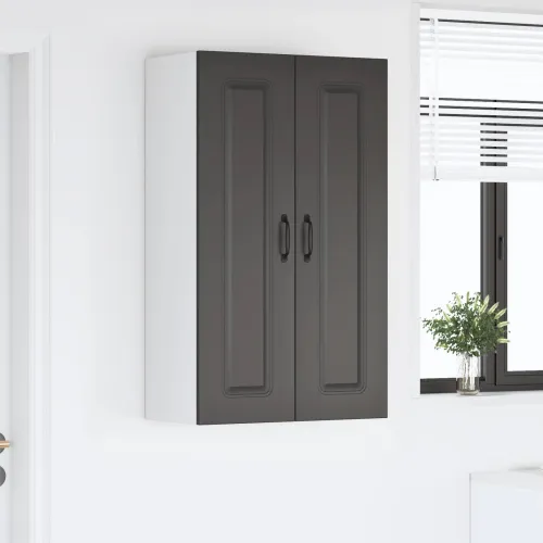 Ploča za perilicu posuđa Kalmar Crna 60 x 31 x 100 cm - Crna 1x zidni ormar (2 vrata) 60 cm širok 100 cm visok Cijena