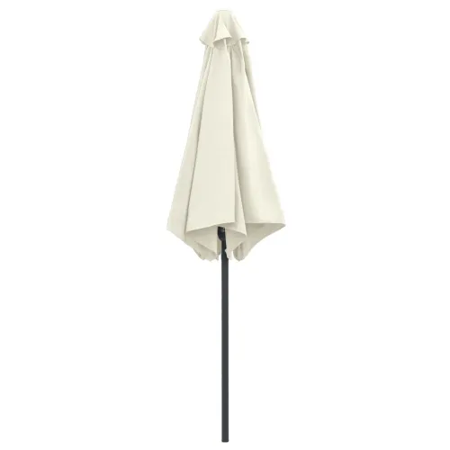 Vrtni suncobran s aluminijskim stupom 270x246 cm pijesak bijeli - Pijesak bijela Cijena