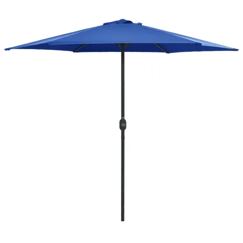 Vrtni suncobran s aluminijskim stupom 270 x 246 cm azurnoplavi - Azurnoplava Cijena