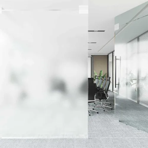 Samoljepljiva prozirna folija Frosted bijela 60 x 2000 cm PVC - matirana bijela 20 m 60 cm Cijena