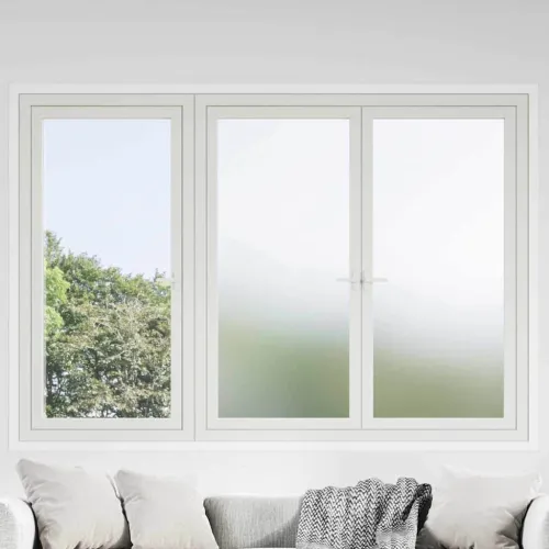 Samoljepljiva prozirna folija Frosted bijela 60 x 2000 cm PVC - matirana bijela 20 m 60 cm Cijena