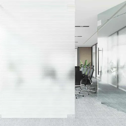 Samoljepljiva prozirna folija Matirane pruge 45 x 2000 cm PVC - Matirane pruge 20 m 45 cm Cijena