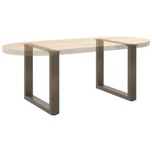 Noge za klub stolić U-oblik 2 kom Prirodni čelik 50 x (42-43) cm Čelik - Prirodna 50 x (42-43) cm 2 Cijena