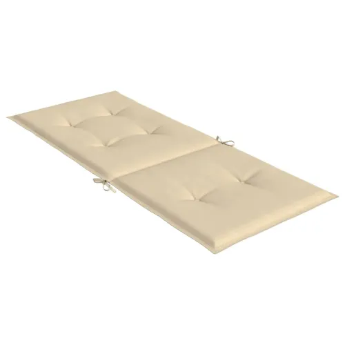 Jastuci za vrtne stolice 4 kom bež 120 x 50 x 3 cm od tkanine - Bež 120 x 50 x 3 cm 4 Cijena
