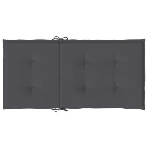 Jastuci za vrtne stolice 2 kom antracit od tkanine Oxford - Antracit 100 x 50 x 3 cm 2 Cijena