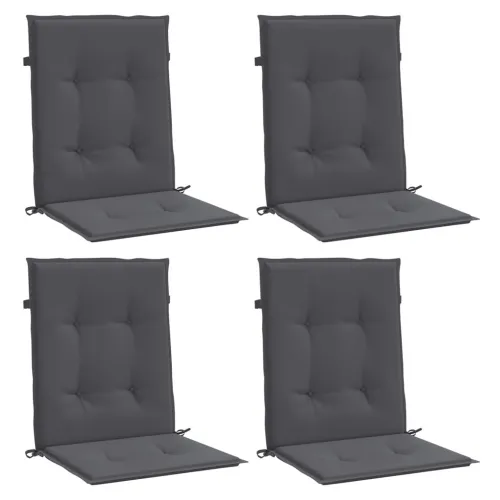 Jastuci za vrtne stolice 4 kom antracit od tkanine Oxford - Antracit 100 x 50 x 3 cm 4 Cijena