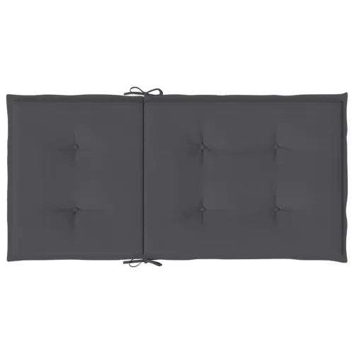 Jastuci za vrtne stolice 4 kom antracit od tkanine Oxford - Antracit 100 x 50 x 3 cm 4 Cijena