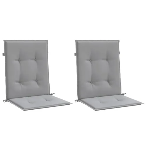 Jastuci za vrtne stolice 2 kom sivi od tkanine Oxford - Siva 100 x 50 x 3 cm 2 Cijena