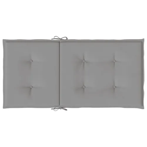 Jastuci za vrtne stolice 2 kom sivi od tkanine Oxford - Siva 100 x 50 x 3 cm 2 Cijena