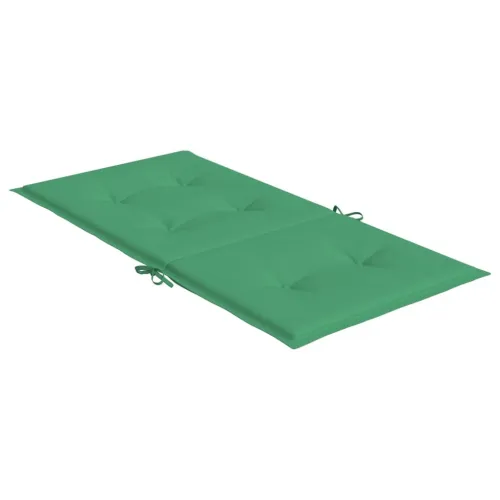 Jastuci za vrtne stolice 2 kom zeleni 100x50x3 cm od tkanine - Zelena 100 x 50 x 3 cm 2 Cijena