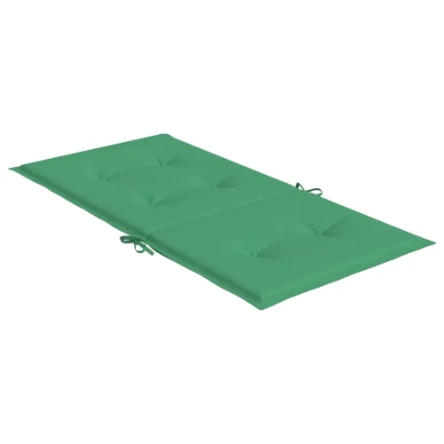 Jastuci za vrtne stolice 4 kom zeleni 100x50x3 cm od tkanine - Zelena 100 x 50 x 3 cm 4 Cijena