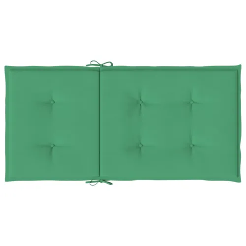 Jastuci za vrtne stolice 4 kom zeleni 100x50x3 cm od tkanine - Zelena 100 x 50 x 3 cm 4 Cijena