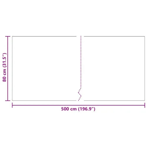 Tepih trkač Antracit 80 x 500 cm tkanina - Antracit 80 x 500 cm Cijena