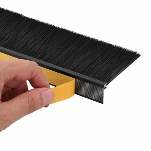 Samoljepljivi pečati za vrata 2 kom. 100 cm Aluminijski legura - Crna 25 mm 2 Cijena