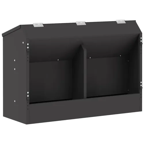 Hranilica za zečeve Crna 64,5 x 25,5 x 45,5 cm 6 kg - Crna 64,5 x 25,5 x 45,5 cm Cijena