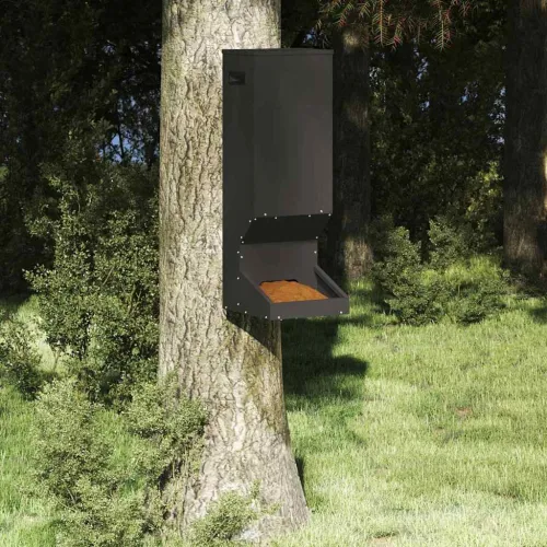 Nahranilica za jelene Crna 28 x 30 x 80 cm 3 kg - Crna Cijena