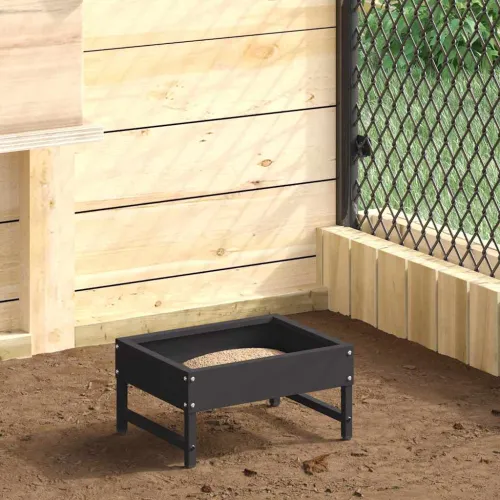 Feeder za ptice Crna 80 x 28 x 13.5 cm Hladno valjani čelik - Crna 34 x 26 x 16 cm Cijena
