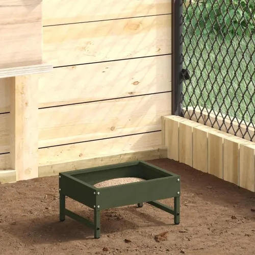 Feeder za ptice Maslinasto zelena 80 x 28 x 13.5 cm - Maslinovo zelena 34 x 26 x 16 cm Cijena