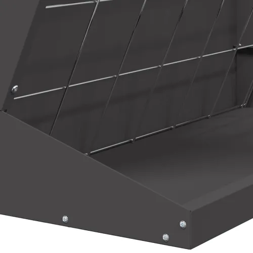 Hranilica za sijeno Crna 71 x 33 x 70 cm 5 kg - Crna Cijena