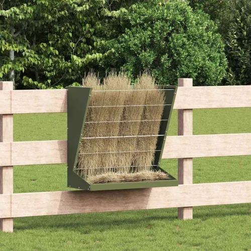 Hranilica za sijeno Maslinastozelena 71 x 33 x 70 cm 5 kg - Maslinastozelena Cijena