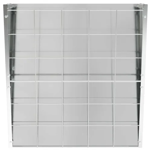 Viseća hranilica za sijeno Srebrna 61 x 33 x 66 cm 5 kg - Pocinčani čelik Cijena