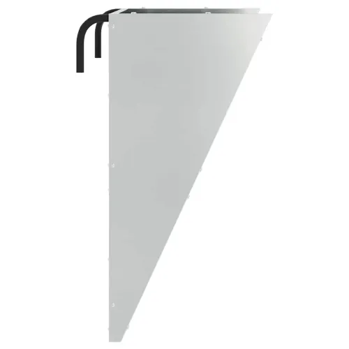 Viseća hranilica za sijeno Srebrna 61 x 33 x 66 cm 5 kg - Pocinčani čelik Cijena