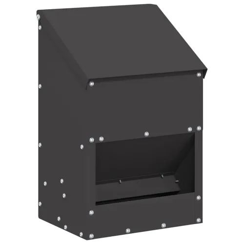 Hranilica za piliće Crna 21 x 16 x 33 cm 3 kg - Crna Cijena