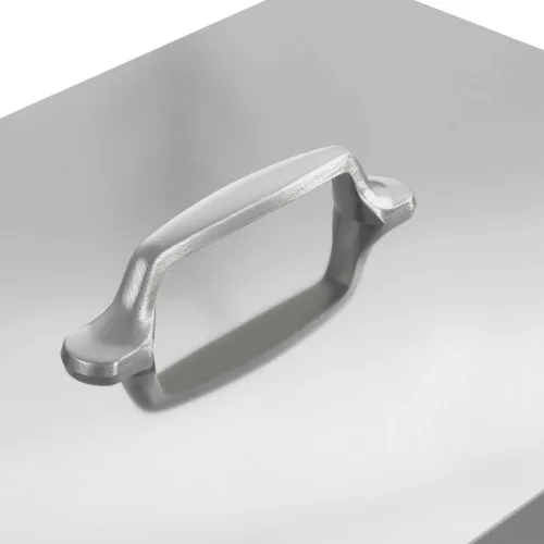 Feeder s nogom za piliće Srebrno 33 x 42 x 40 cm 10 kg - Pocinčani čelik 33 x 42 x 40 cm Cijena
